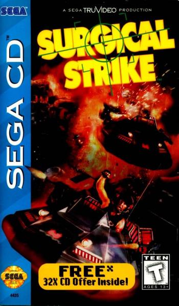 Cover Surgical Strike for Sega CD